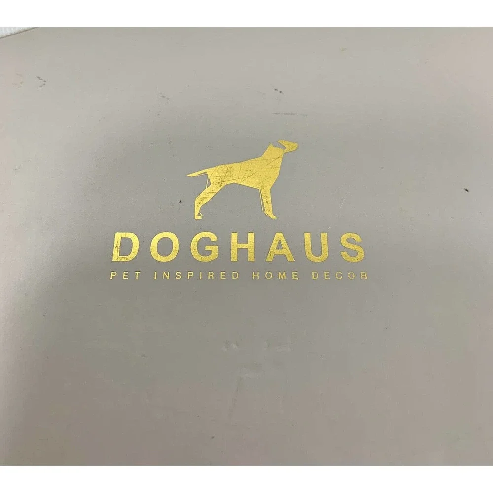 Doghaus Ceramic Catchall Trays 3 Pc‎ EAT BARK NAP  Trinket Dishes In Box Gift